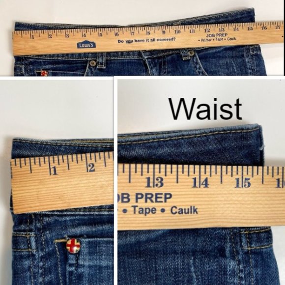 Hudson Jeans Midrise Cut off Jean Shorts Size 28 - Picture 14 of 15